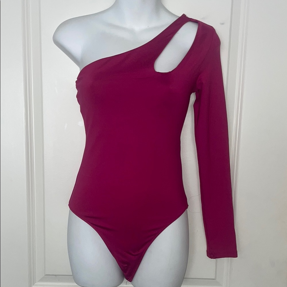 Zara One-Shoulder Bodysuit